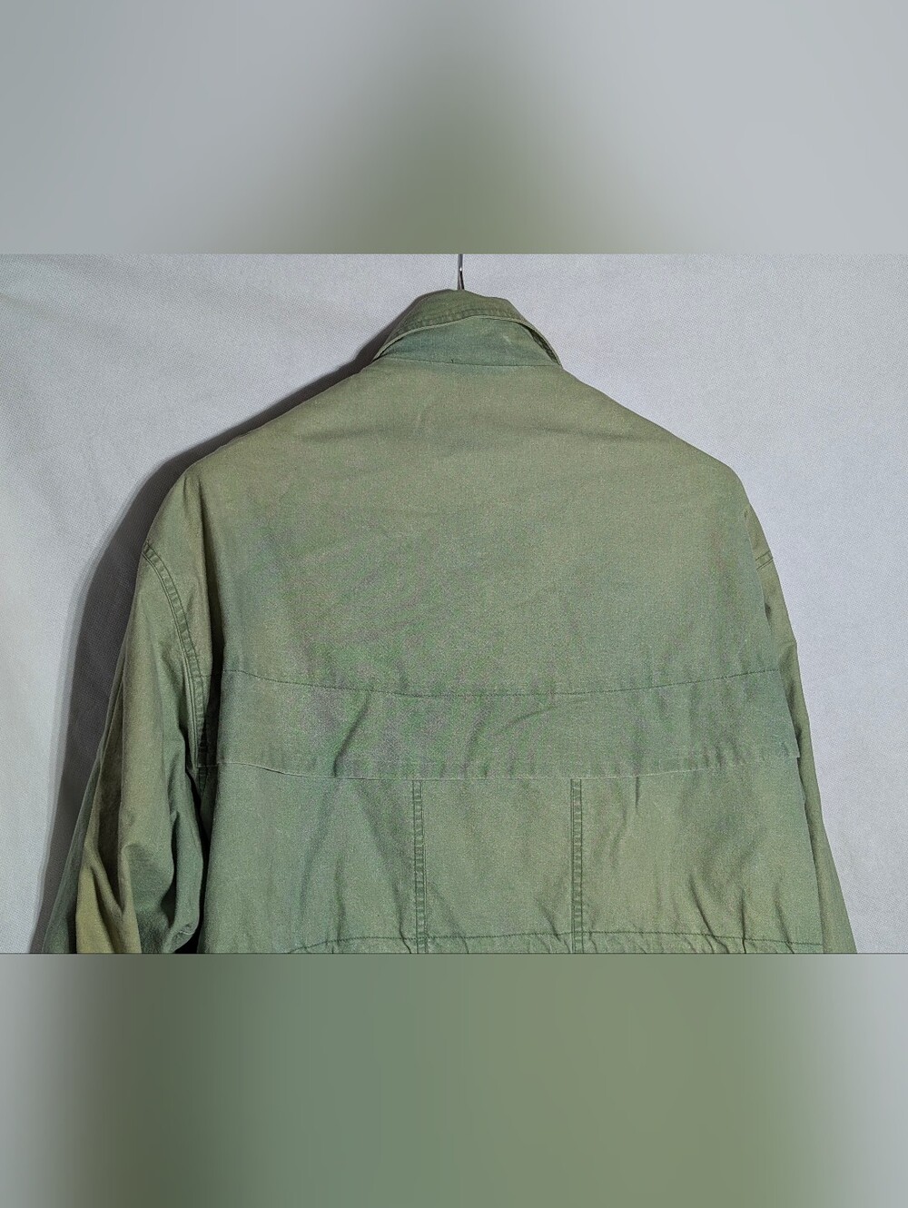 Vintage Mulberry Street Field Jacket Olive Green Utility Coat L - Picture 5 of 8